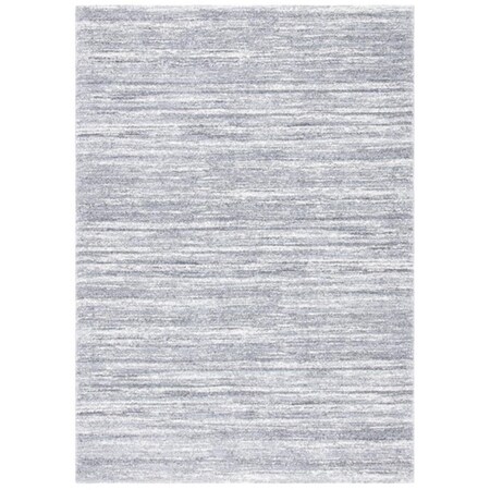 Safavieh 6 ft. 7 in. x 6 ft. 7 in. Cyrus Shag Contemporary Square Power Loomed Rug - Gray & Ivory CYR128F-7SQ